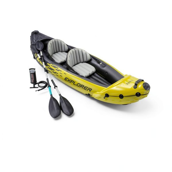 Intex Explorer K2 Kayak 2 Person Yellow Vinyl-2