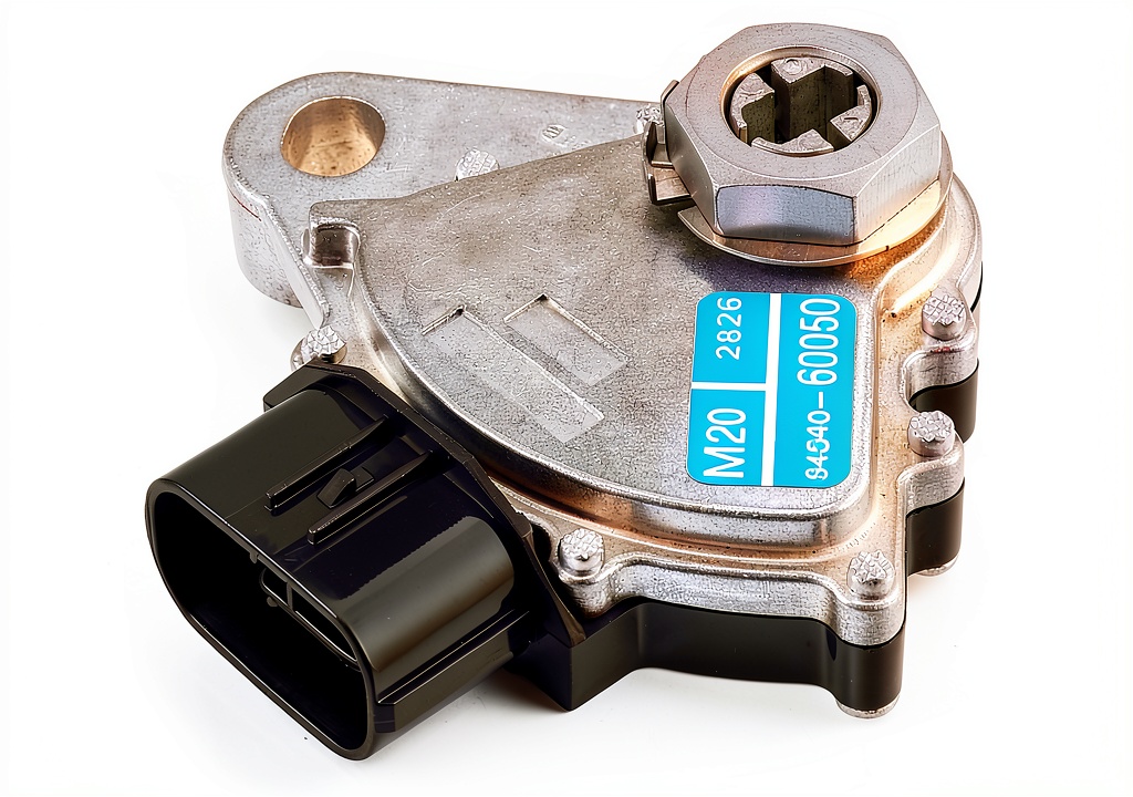 Installing X AUTOHAUX Neutral Safety Switch Plastic Housing on a wooden workbench