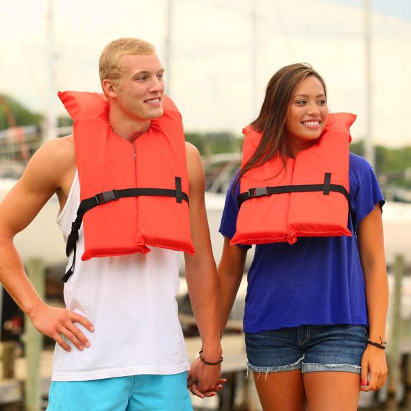 Universal Life Jacket Type II Adult Orange-2