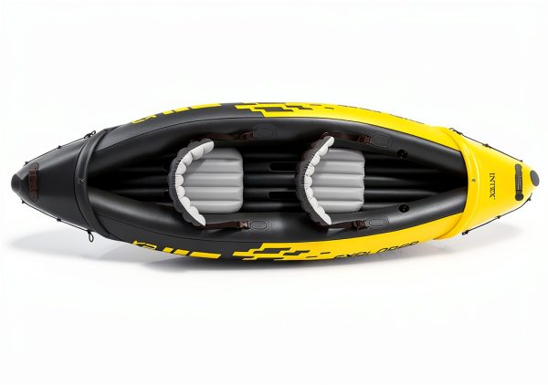 Intex Explorer K2 Kayak 2 Person Yellow Vinyl-8