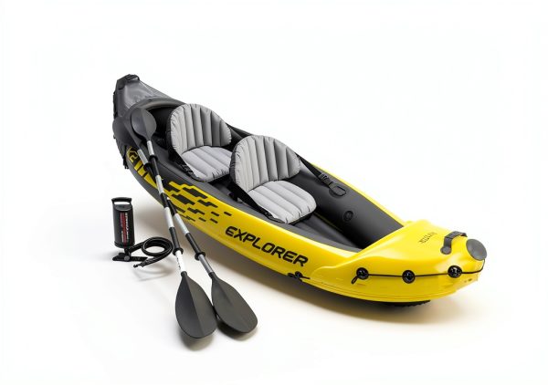 Intex Explorer K2 Kayak 2 Person Yellow Vinyl-1