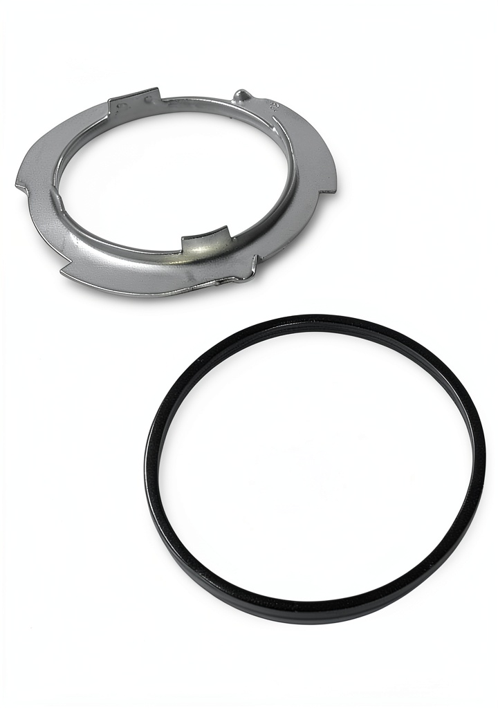 Installing Dorman Fuel Tank Lock Ring Durable Metal Design on a garage workbench